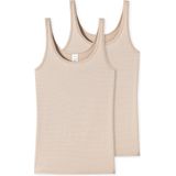 Schiesser - Modal Essentials - Tanktop - Sand - 2-Pack