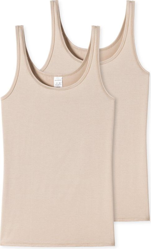 Schiesser - Modal Essentials - Tanktop - Sand - 2-Pack