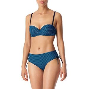 Schiesser Dames Bandeau Bikiniset, Aquarium, S, aquarium, S