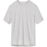 SCHIESSER Mix+Relax T-shirt - dames shirt korte mouwen grijs-gemeleerd