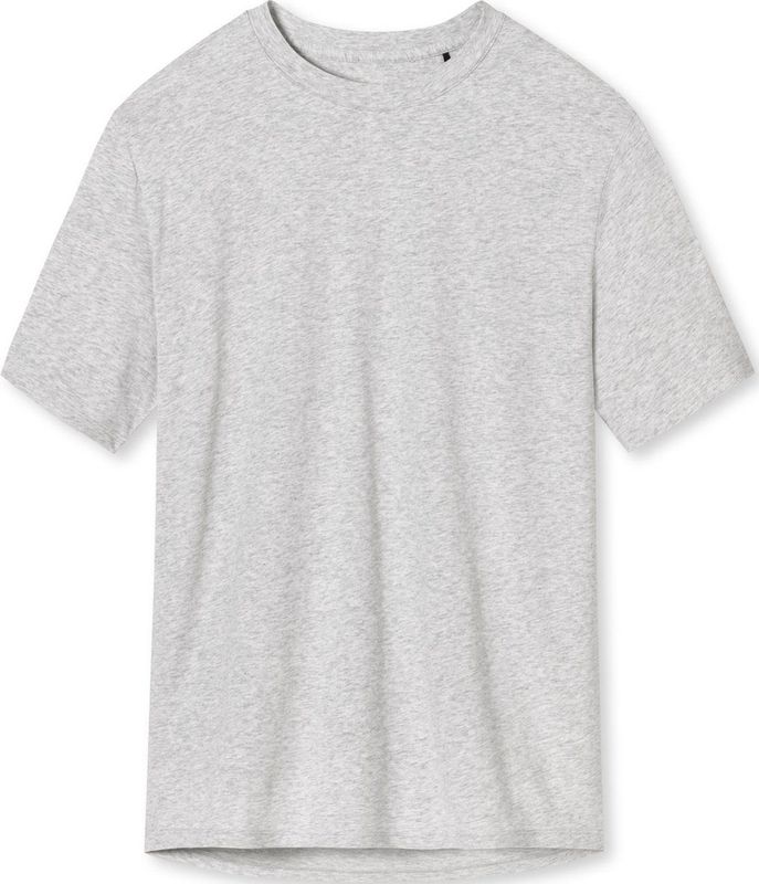 SCHIESSER Mix+Relax T-shirt - dames shirt korte mouwen grijs-gemeleerd