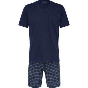 SCHIESSER - Heren Shortama - Korte Broek - Shirt Korte Mouwen - Natuurlijke Materialen