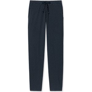 Schiesser - Mix/Relax - Pyjamabroek - Donkerblauw - Katoen/Elastaan