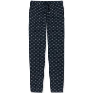 Schiesser - Mix/Relax 179271 - Pyjamabroek - Donkerblauw - Met Stippenpatroon