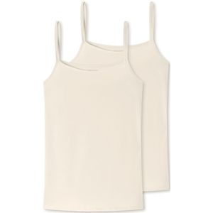 Schiesser - UNCOVER - Spaghetti Topjes - Off-white - Set van 2