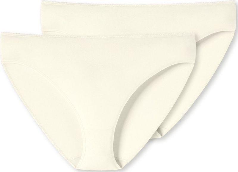 Schiesser - UNCOVER - Tai Slip Set van 2 - Off-white - Dames Onderbroek