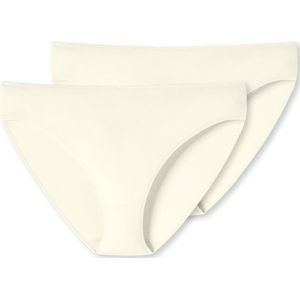 Schiesser - UNCOVER - Tai Slip Set van 2 - Off-white - Dames Onderbroek