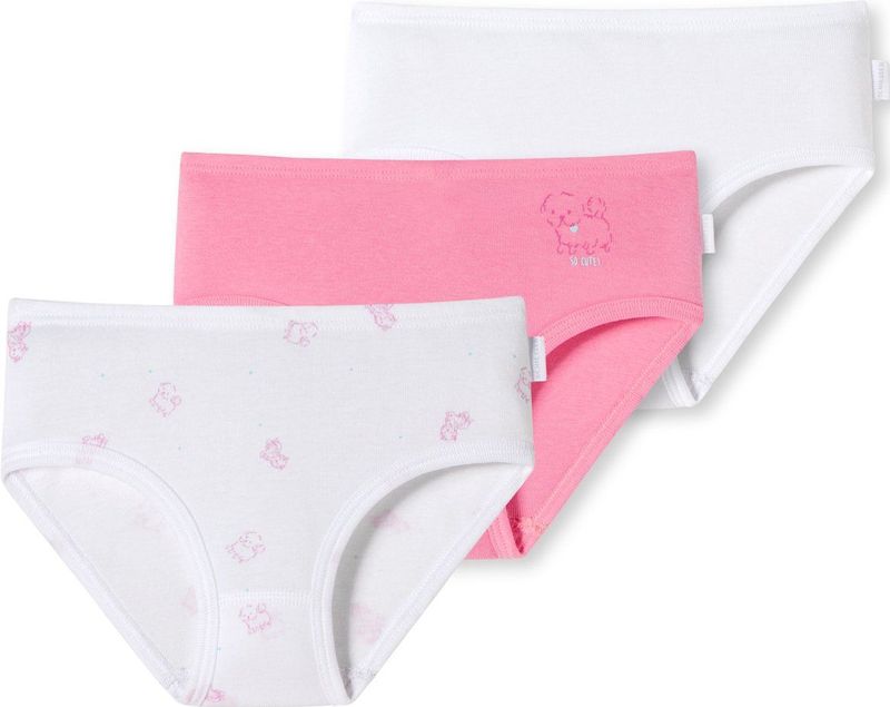 Slips - Pink/Wit - Aansluitend - Machinewasbaar op 60 °C