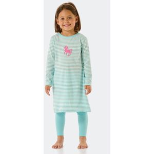 Schiesser - Pyjama Pony World - Meisjes - Lange Mouwen - Jersey - 100% Duurzame Katoen
