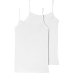 Schiesser - 174388 - Ondershirt - Wit - Biologisch Katoen - 2-Pack