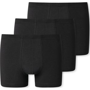 Schiesser - 173988 95/5 Essentials - Boxershort - Zwart - 95% Katoen, 5% Elastomeer - Driepack