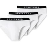 Schiesser - 179570 - Ondergoed - Zwart - 95% Katoen / 5% EL - 3-Pack