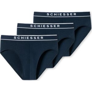 Schiesser - 179570 - Ondergoed - Dark Blue - 95% Katoen / 5% EL - 3-Pack