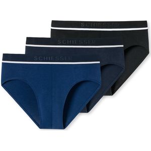 Schiesser - Rio - Heren Slip - Zwart - 3-pack - 95% Biologisch Katoen
