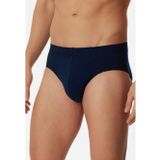 Schiesser - 95/5 - Slips - Donkerblauw - 95% Katoen, 5% Elastaan - 3-Pack