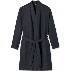 Schiesser - Essentials - Badjas - Anthracite - Katoen