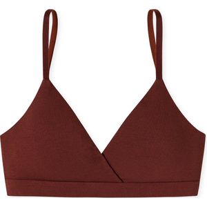 Schiesser Pure Rib damesbeha met uitneembare pad, roest, 70B