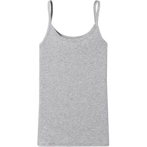 Schiesser - 179885 - Top - Grey Melange - 50% Katoen, 5% Elastaan, 45% Zijde