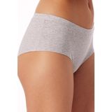 Schiesser - Pure Rib Ondergoed - Grey Melange - Katoen-Modal-Elastaan