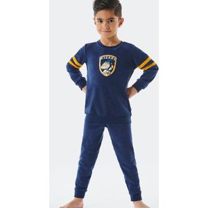 Schiesser - Rat Henry - Pyjama Set - Fleece - Interlock - Warme Kwaliteiten