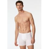 Schiesser - 180207 Premium Cotton - Boxershort - Wit - 95% Katoen, 5% Elastomeer
