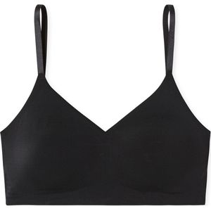 SCHIESSER - Invisible Soft - Bustier - Zwart - Microvezel - Verstelbare Bandjes