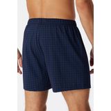 Schiesser - 180507 - Boxershort - Donkerblauw - 100% Katoen