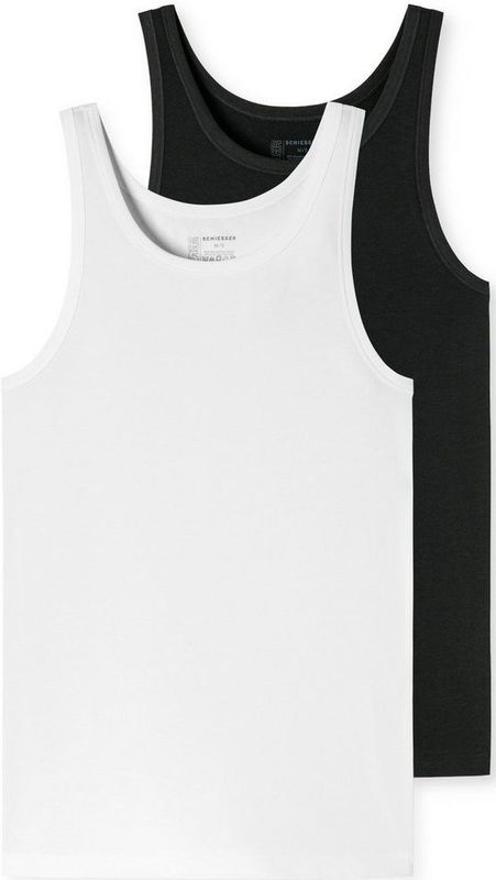 Schiesser - 176038 95/5 - Onderhemden - Assorti 1 - 95% Katoen