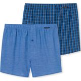 Schiesser - Boxershorts - Zwart - Verpakking van 2 Stuks