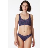 SCHIESSER - Mix & Match Swim - Bikini - Donkerblauw / Rood - Soft Cup