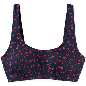 SCHIESSER - Mix & Match Swim - Bikini - Donkerblauw / Rood - Soft Cup
