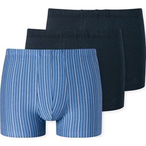 SCHIESSER 95/5 boxer (3-pack) - heren short biologisch katoen gestreept multicolor