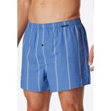 SCHIESSER Boxershorts Multipacks boxer (2-pack), heren boxershorts geweven uni geruit multicolor