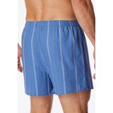 SCHIESSER Boxershorts Multipacks boxer (2-pack), heren boxershorts geweven uni geruit multicolor