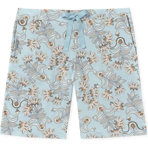 SCHIESSER - Mix+Relax - Loungebroek Kort - Blauw Gedessineerd - Dames