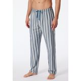 SCHIESSER - Mix+Relax - Loungebroek - Nachtblauw - Lang - Geweven Stof - Biologisch Katoen