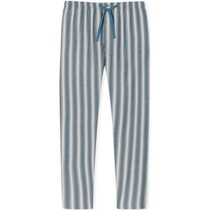 SCHIESSER - Mix+Relax - Loungebroek - Nachtblauw - Lang - Geweven Stof - Biologisch Katoen