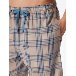 SCHIESSER - Mix+Relax - Bermuda - Blauw Grijs - 100% Biologisch Katoen