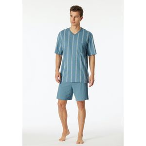 Schiesser - Comfort Nightwear - Pyjama - Grey Blue