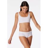 Schiesser Bustier Organic Cotton - Pure Rib Bustier voor dames, Wit_179880