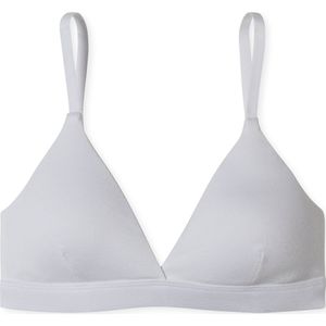 SCHIESSER - Lange Damesbroek - Donkerblauw - Jersey - Stippenpatroon