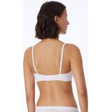 SCHIESSER - Lange Damesbroek - Donkerblauw - Jersey Stof - Stippenpatroon