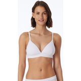 SCHIESSER - Lange Damesbroek - Donkerblauw - Jersey Stof - Stippenpatroon