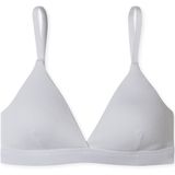 SCHIESSER - Lange Damesbroek - Donkerblauw - Jersey Stof - Stippenpatroon