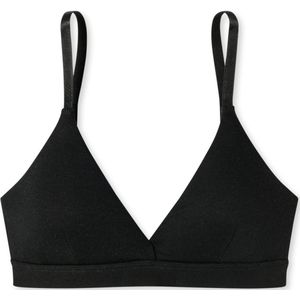 SCHIESSER - Lange Damesbroek - Donkerblauw - Jersey - Stippenpatroon