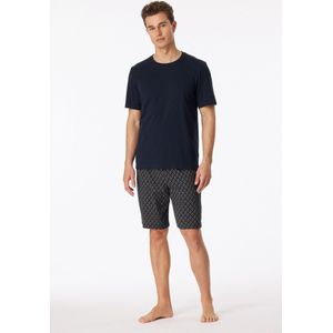 SCHIESSER - Fine Interlock - Pyjamaset - Nachtblauw - Heren