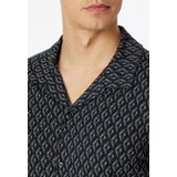 Schiesser - Fine Interlock - Pyjama - Nachtblauw - Katoen 100%