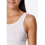 Schiesser - 179886 - Tanktop - White - 50% Katoen, 5% Elastaan, 45% Zijde