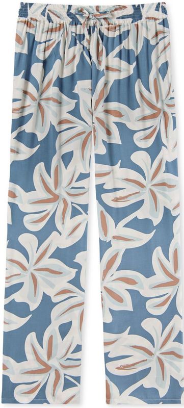 SCHIESSER - Mix+Relax - Loungebroek - Multicolour - Lang - Viscose - Bloemenprint