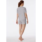 SCHIESSER - Casual Nightwear - Pyjama - Donkergrijs - Katoen